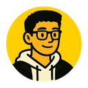 Laptop guy icon